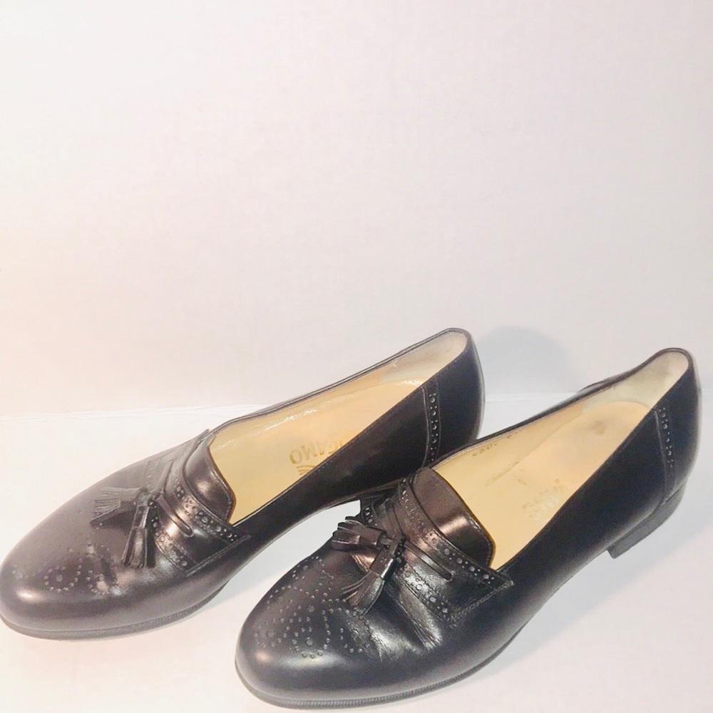 Salvatore Ferragamo Leather Tassel loafers